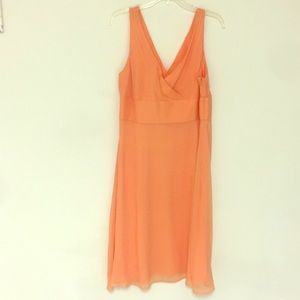 JCrew light orange dress- never worn!!